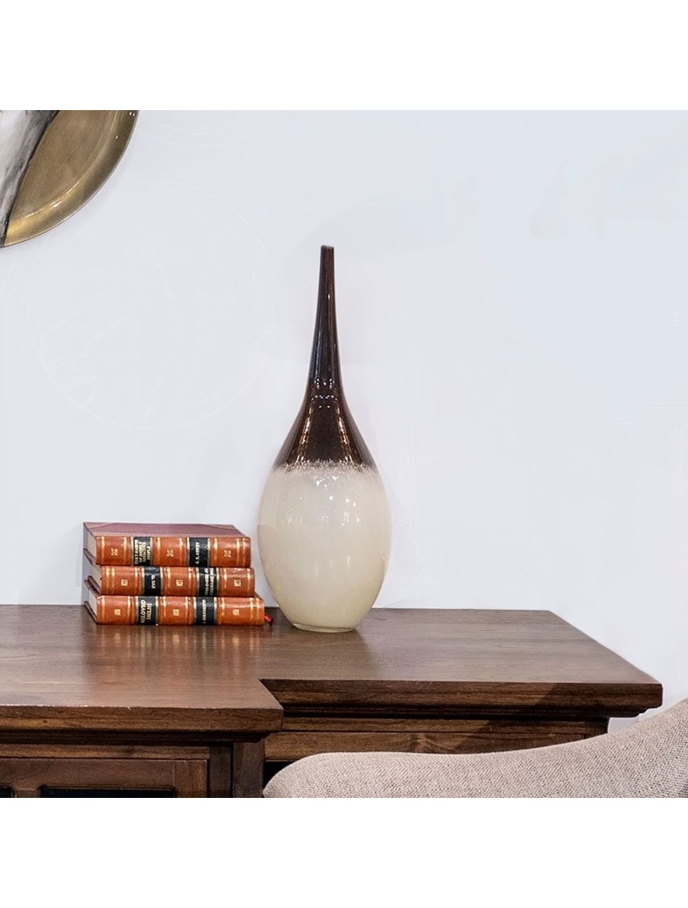 Long Neck Glass Vase